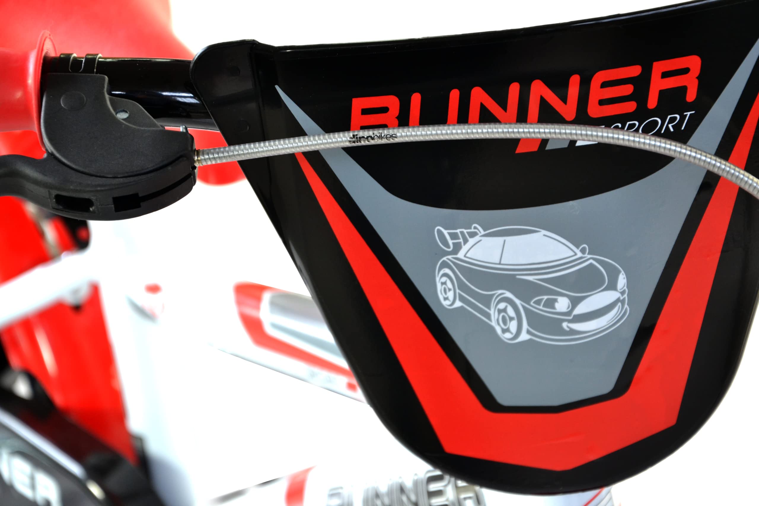 SCH Bici Runner, Bicicletta Bambino, Rosso, 12