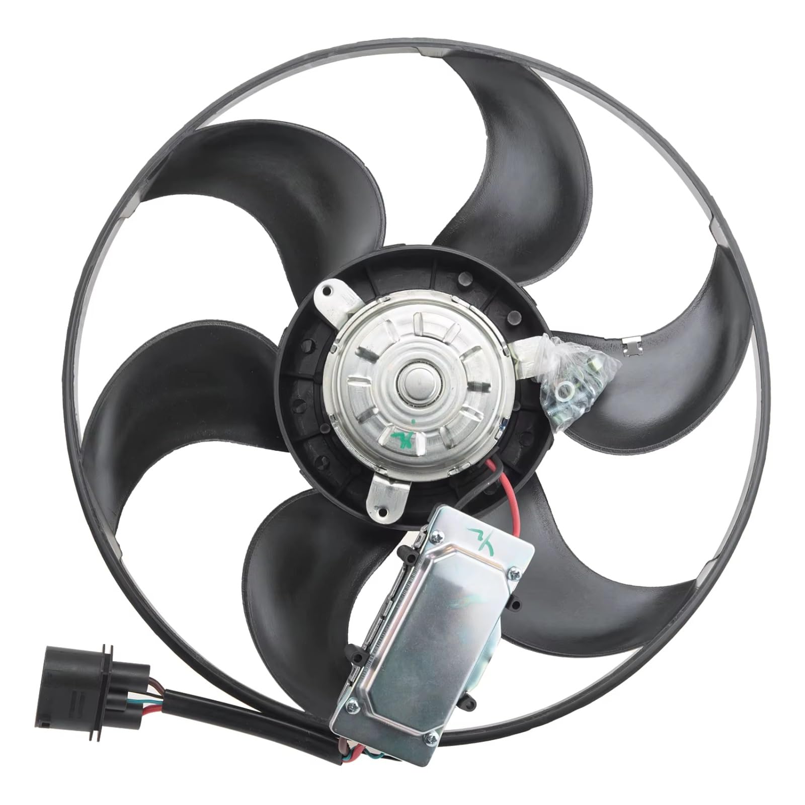 Moteur Ventilateur Pales Pales Ventilateur Radiateur Refroidissement Moteur Pour A6 C6 2004-2011