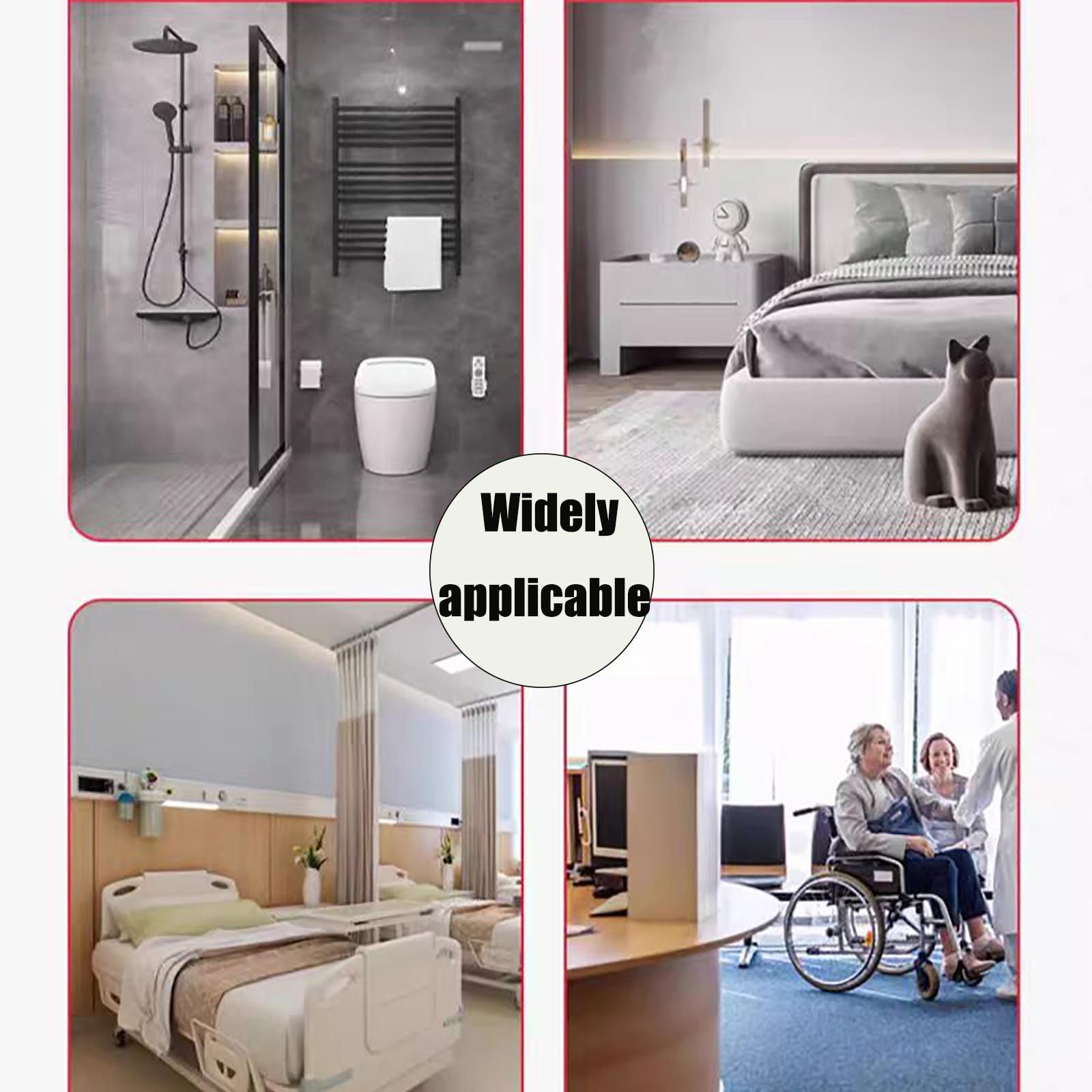 Silla de Ducha giratoria, Silla de Ducha Ajustable para Personas Mayores y discapacitadas,Asiento de Ducha Resistente y Taburete para bañera