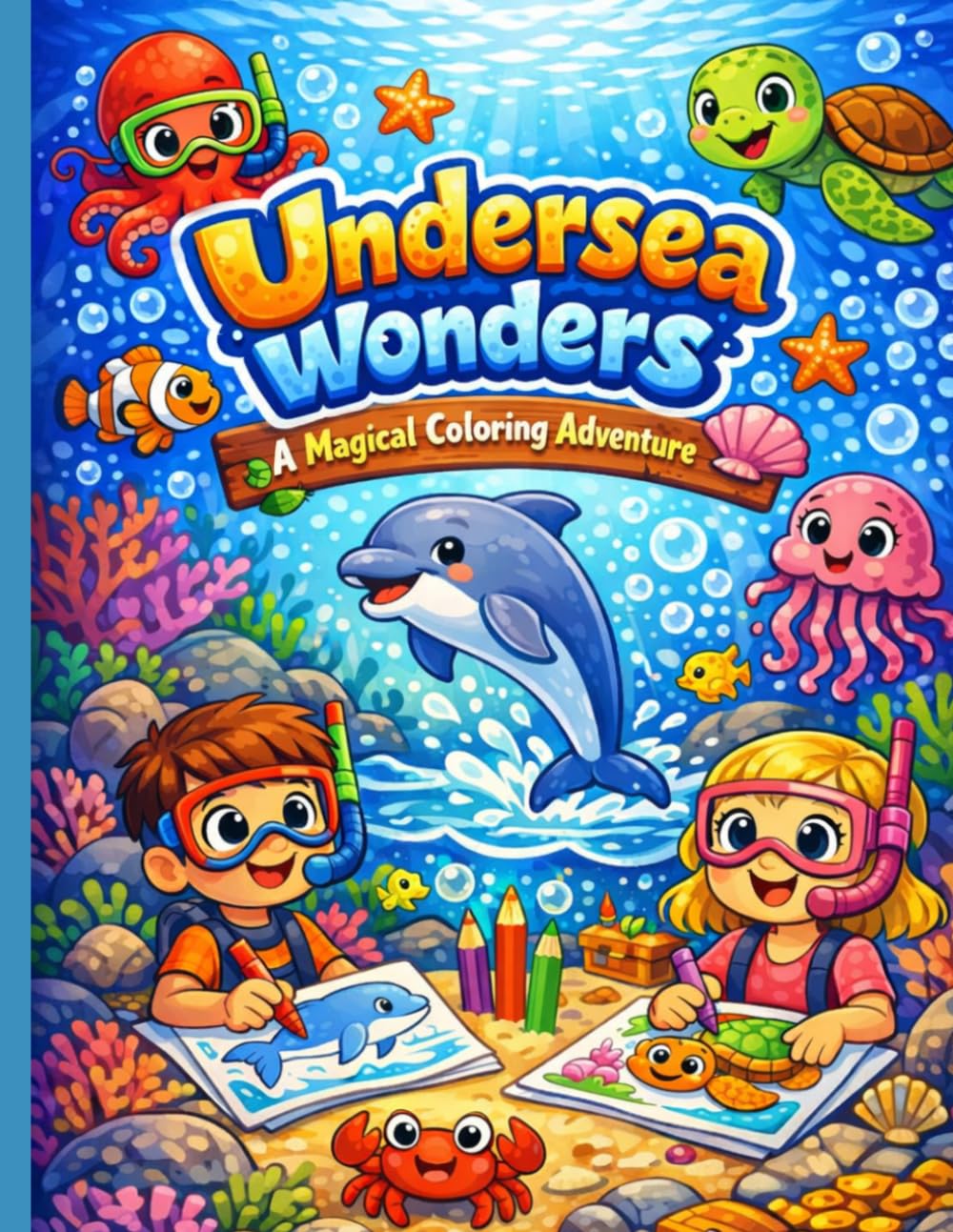 Undersea Wonders:: A Magical Coloring Adventure
