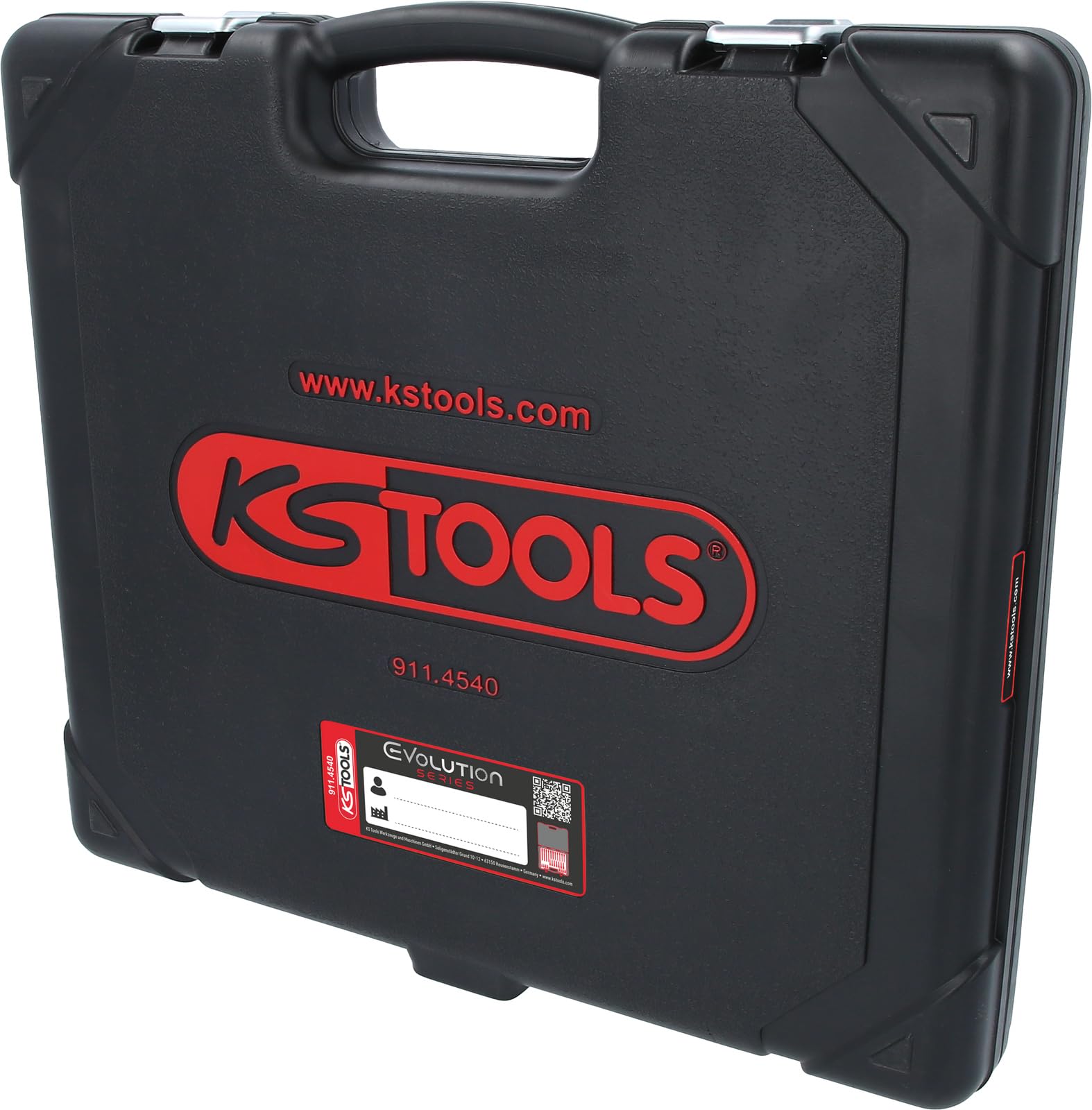 KS Tools 911.4540 EVOLUTION Series 1/2" Bit-Stecknuss-Satz für Vielzahn (XZN)-Schrauben, 26-tlg