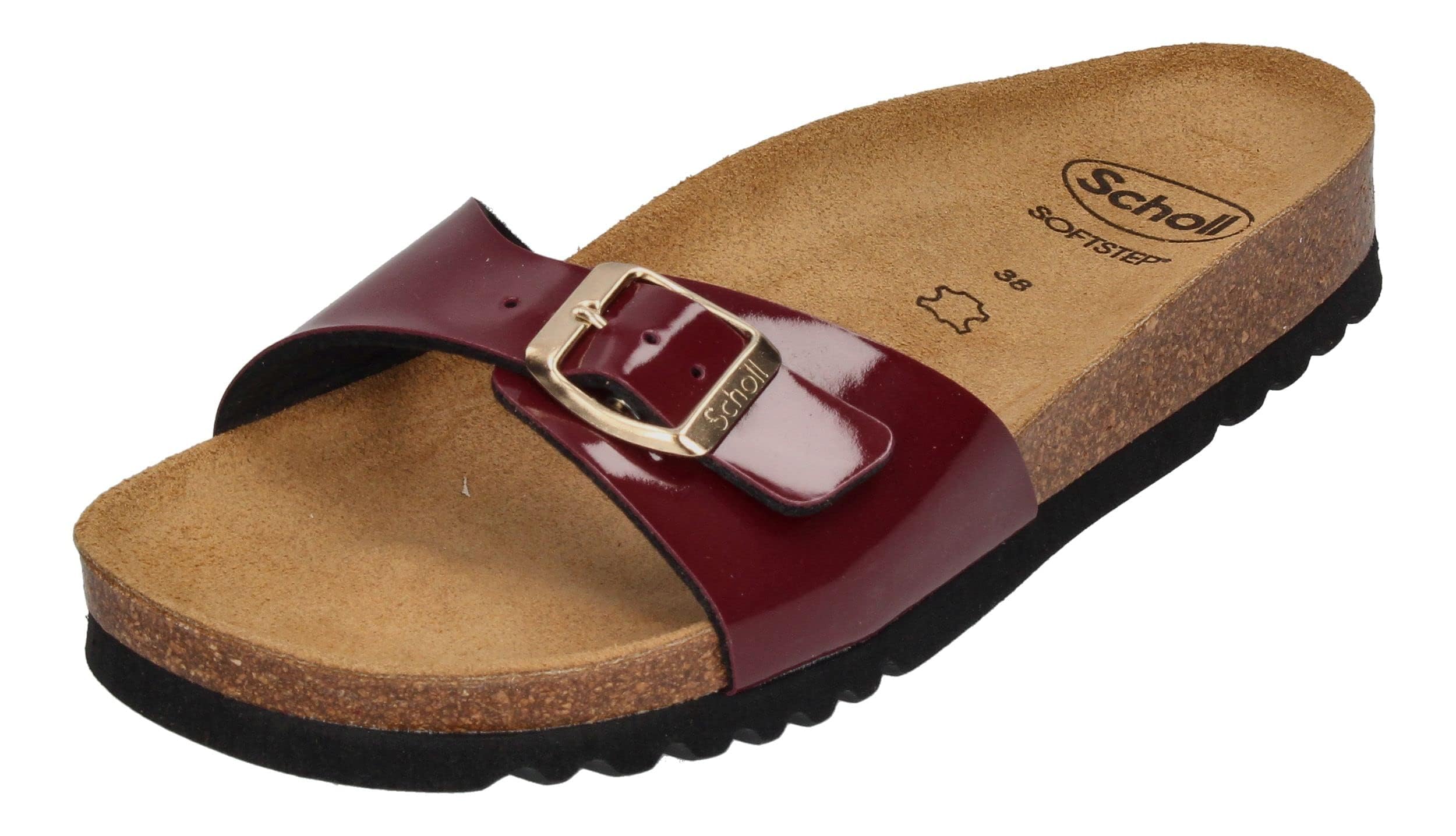 Dr. Scholl's Women's Estelle Sandals, wine red, 7 UK