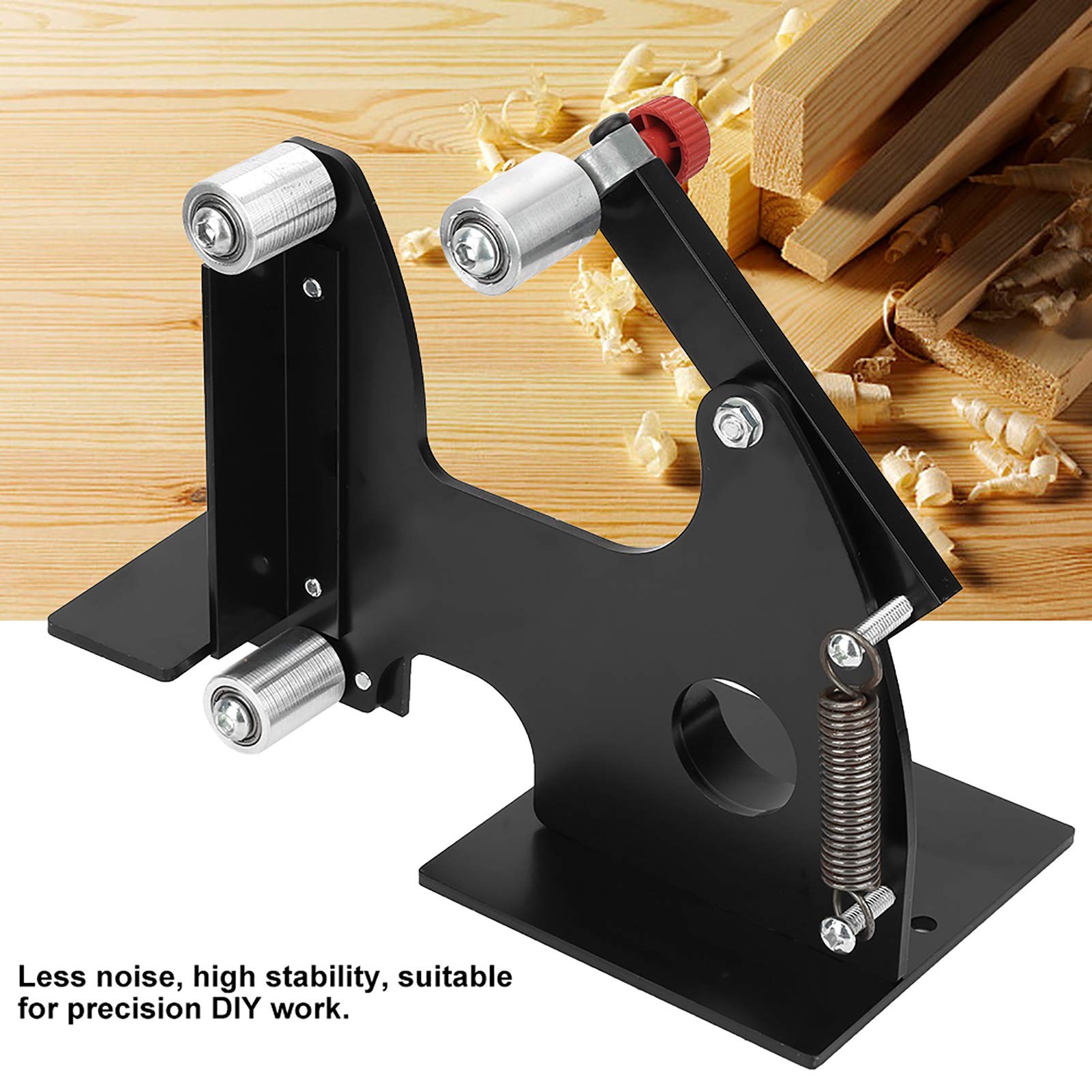 Adaptador de correa de lijado conjunto profesional de conversión de servicio pesado con lijadora de ángulo de la banda para madera de metal de acero inoxidable pulido de aluminio
