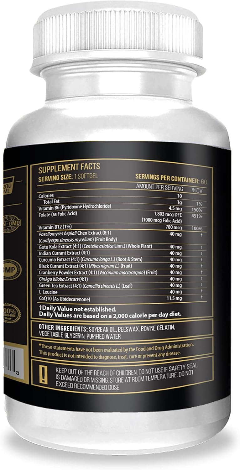 ACTIF Stem Cell Mega Support with 15 Factors - Non-GMO, 2 Month Supply, Made in USA - Image 4