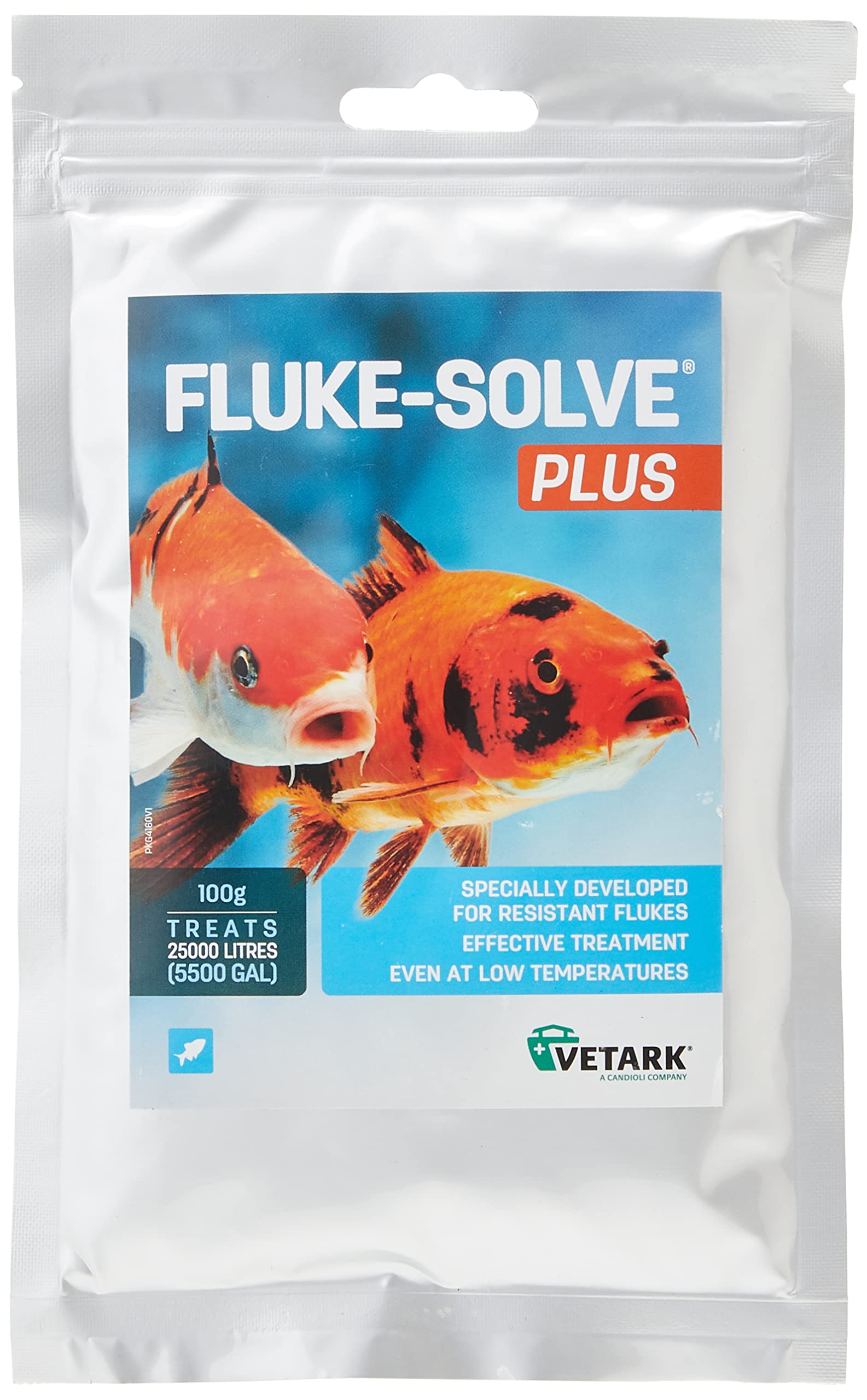 VetarkFluke Solve Plus 100g, White