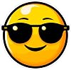 Sunglasses Emoji Sticker 4 Inch Cool Smiley Shades - Waterproof Vinyl Decal for Laptop Water Bottle Car Tumbler - Durable Funny Aesthetic Long-Lasting Stickers for Adults ID44990