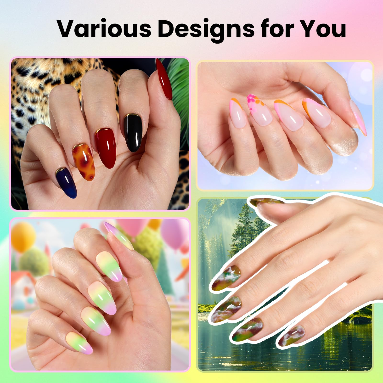 Beetles Gel Nail Polish Kit - 80 Colors, UV Light -5 Beetles Gel Nail Polish Kit - 80 Colors, UV Light -5