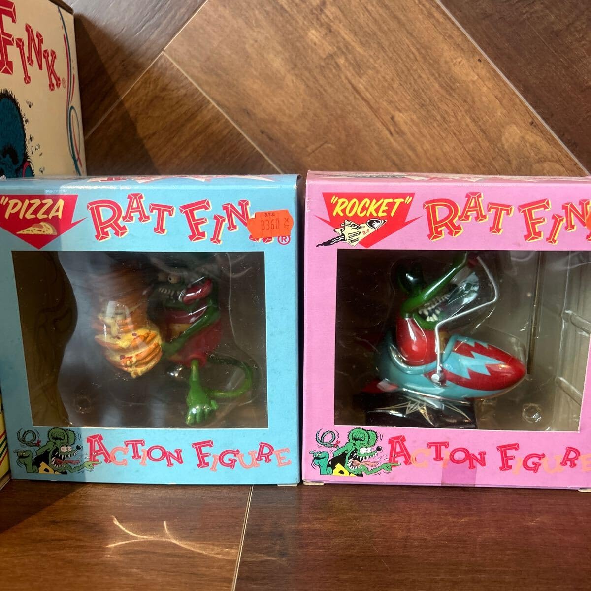 Amazon.co.jp: ラットフィンク フィギュア 3体セット ratfink mooneyes 