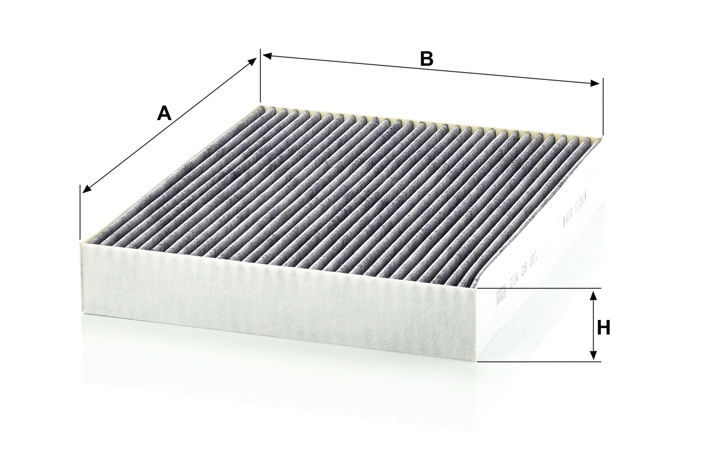 MANN-FILTER CUK 28 001 Filtr powietrza kabinowego - SAMOCHODY OSOBOWE + DOSTAWCZE