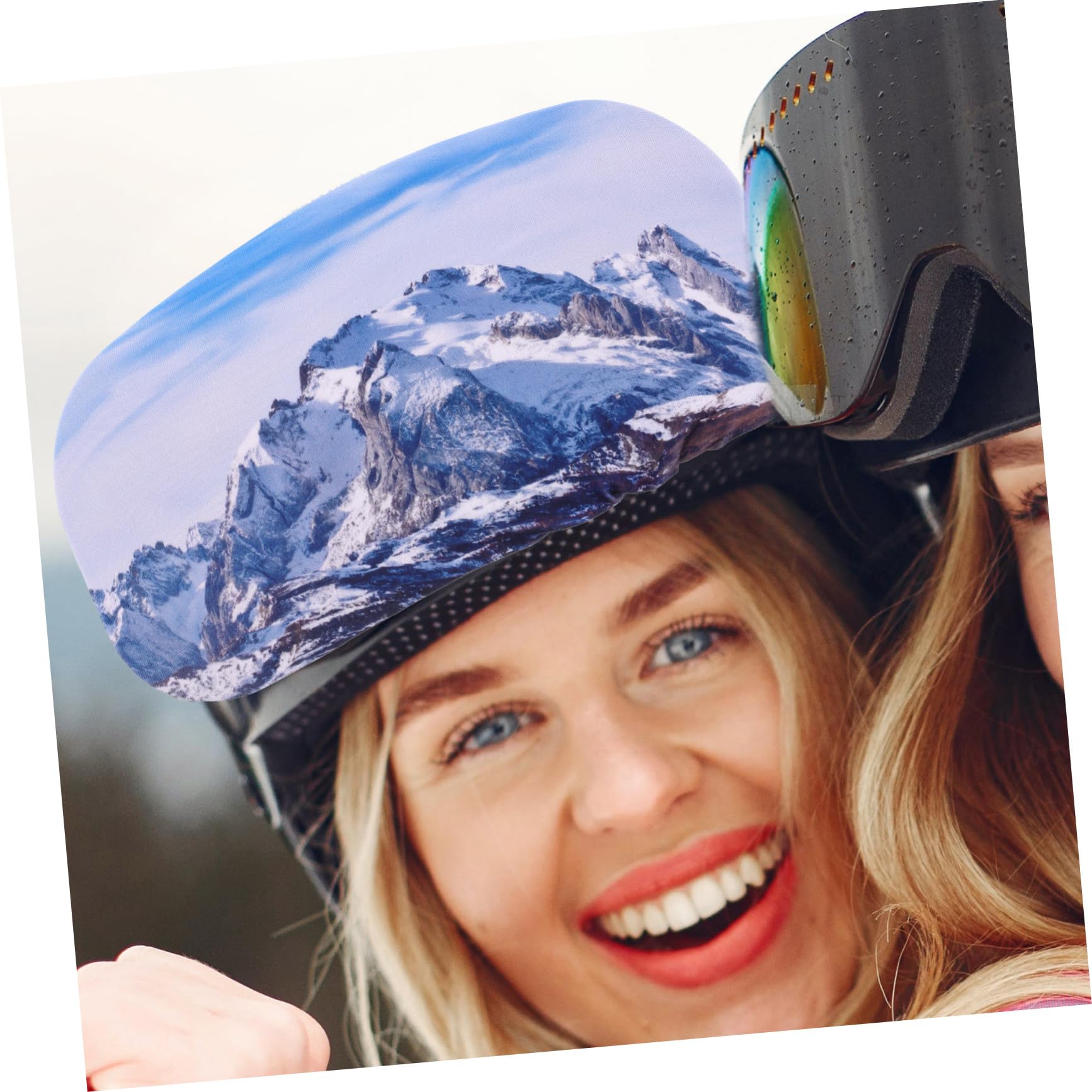 Supvox Skibrillen-schutzhülle Staubdichte Skibrille Kompatible Skibrille Sportliche Skibrillen Linsen-skibrille Linsenabdeckung Skibrille Antibeschlag-skibrille Vier-wege-stretch-