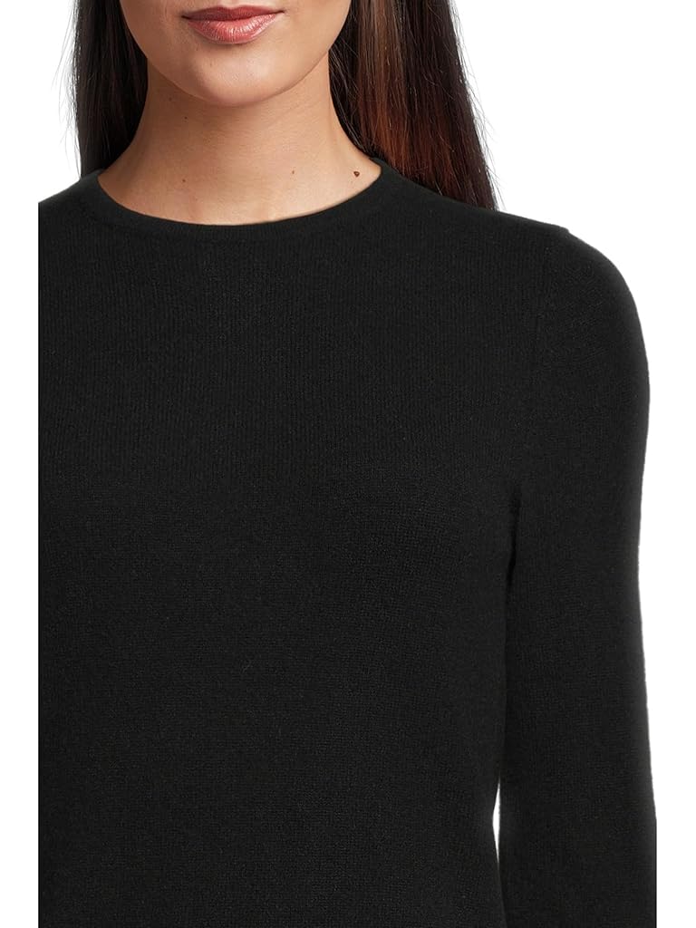 Black L.L.Bean Classic Cashmere Sweater Crewneck