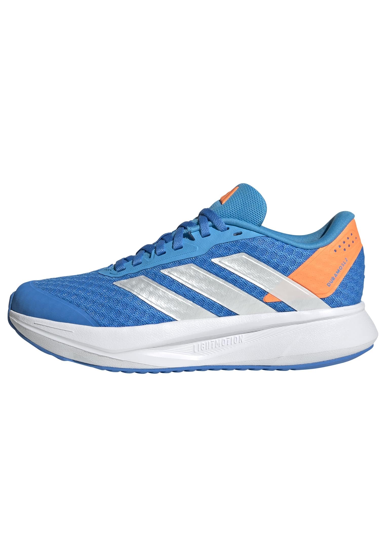 adidas Unisex Kids Duramo SL2 Shoes Junior, Lucid Ray Blue/Zero met./Lucid Orange, 4.5 UK