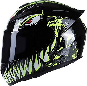 خوذة دراجة نارية Full Face Rapid Street Helmet Unisex Adult Cool Rider Equipment Four Seasons New Street Touring Motorcycle Helmet