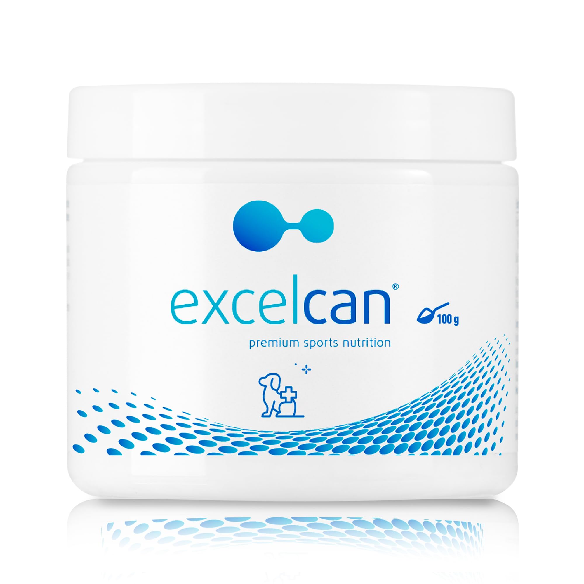 Excelcan - chondroprotector psy | Naturalny środek przeciwzapalny z kolagenem dla starszych psów | Skóra i włosy Stawy (300g)