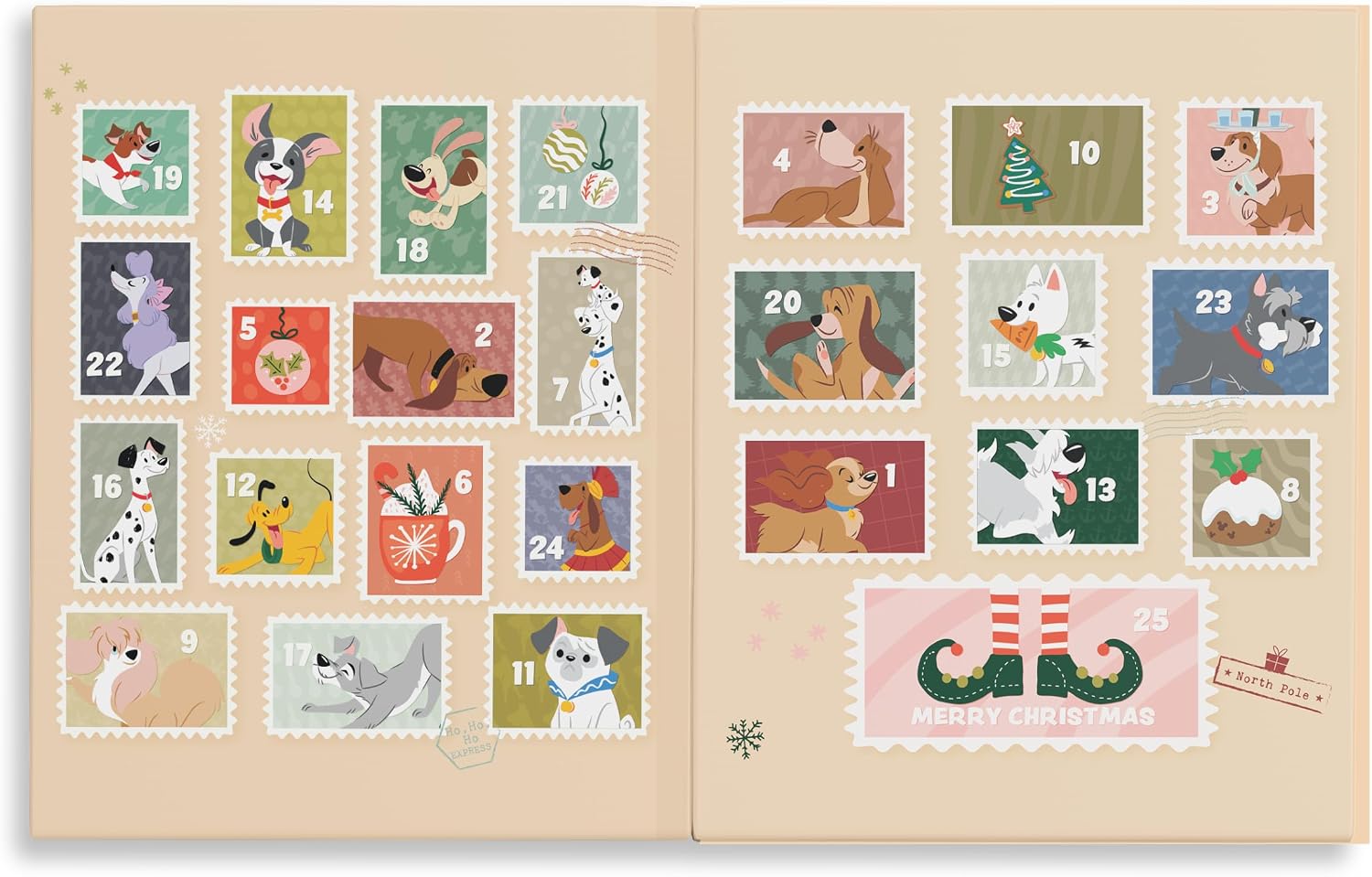 Table Scraps Disney Christmas Bark Dog Advent Calendar image 2