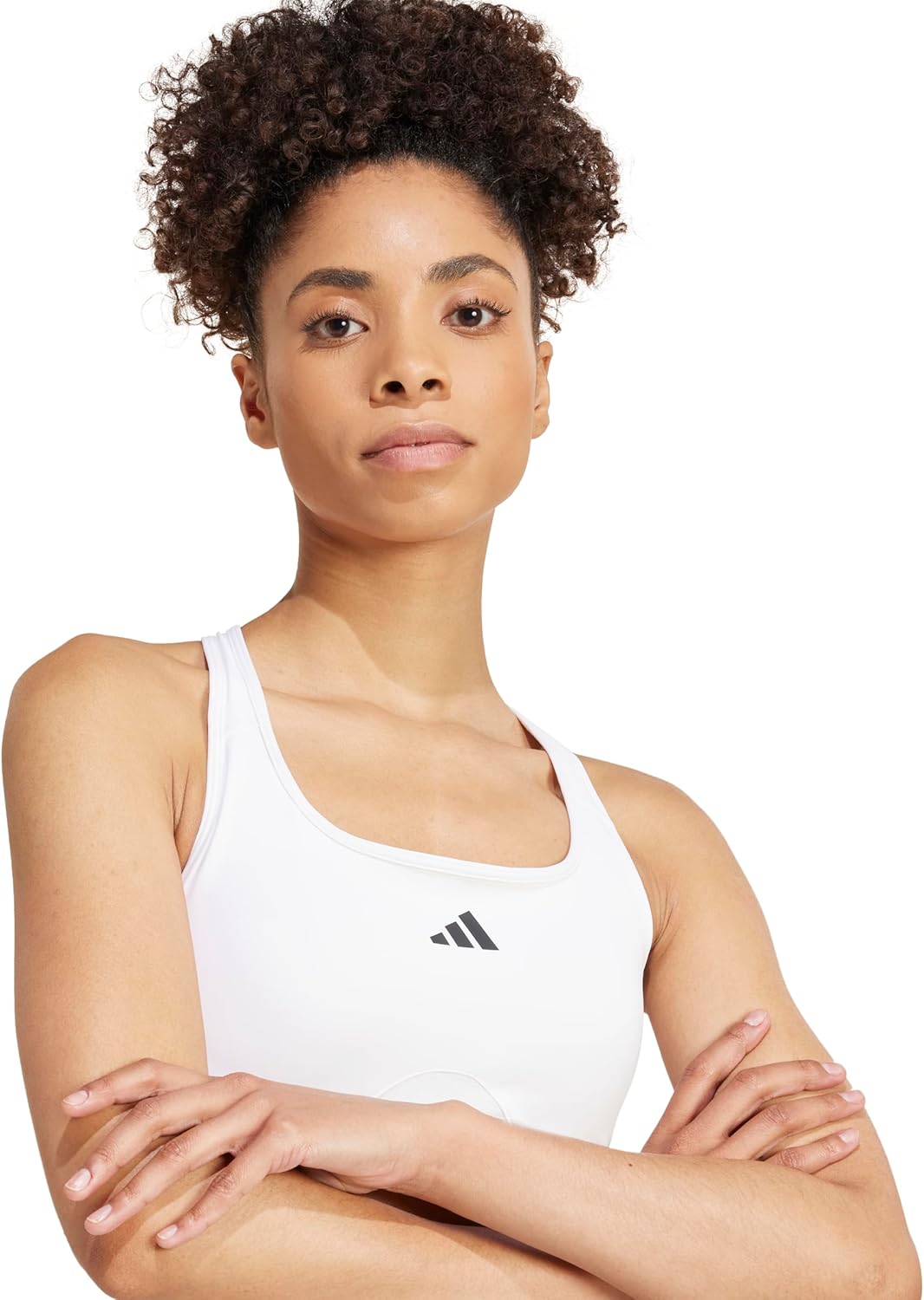 adidas Women's Powerreact Training Bra - Image 5