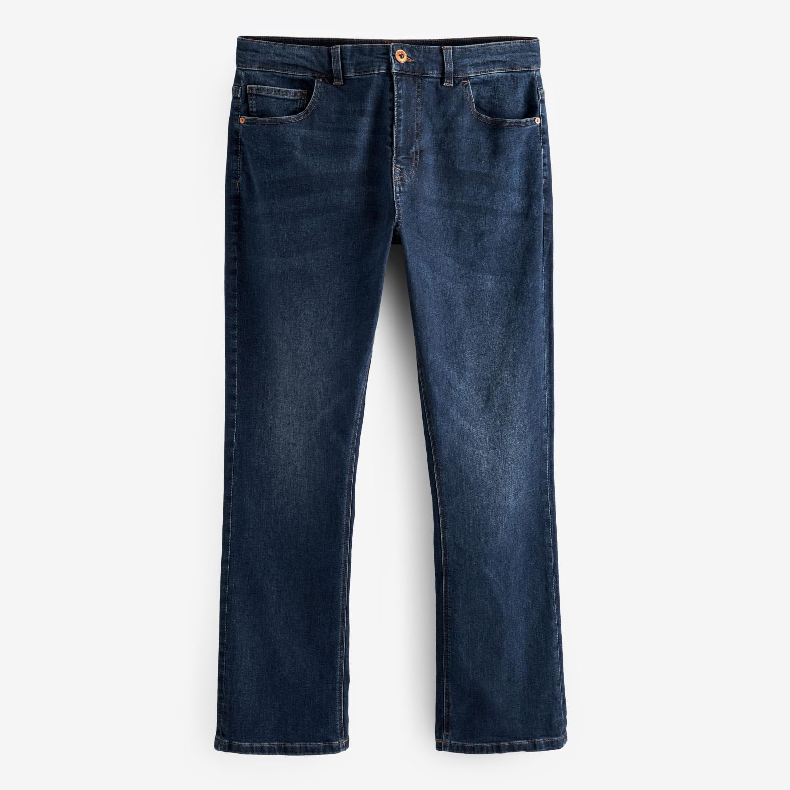 NEXT Herren Classic Bootcut-Jeans mit Stretch Mittelblau W: 32 / L: 29