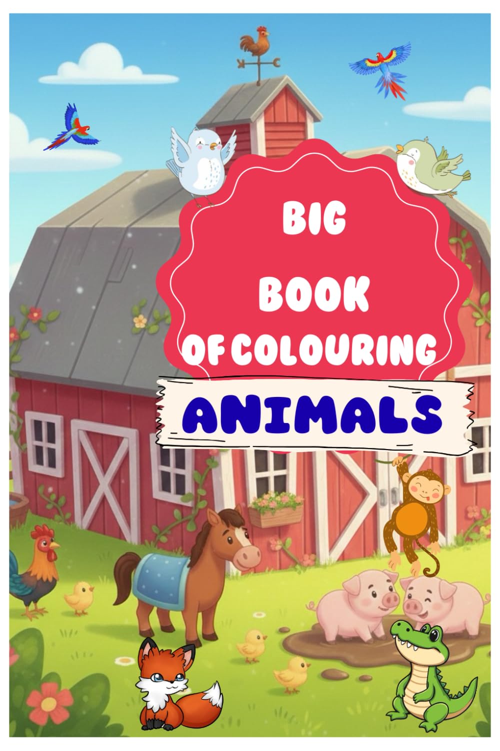 coloring book for kids ages 4-8 fun activity: fun activity