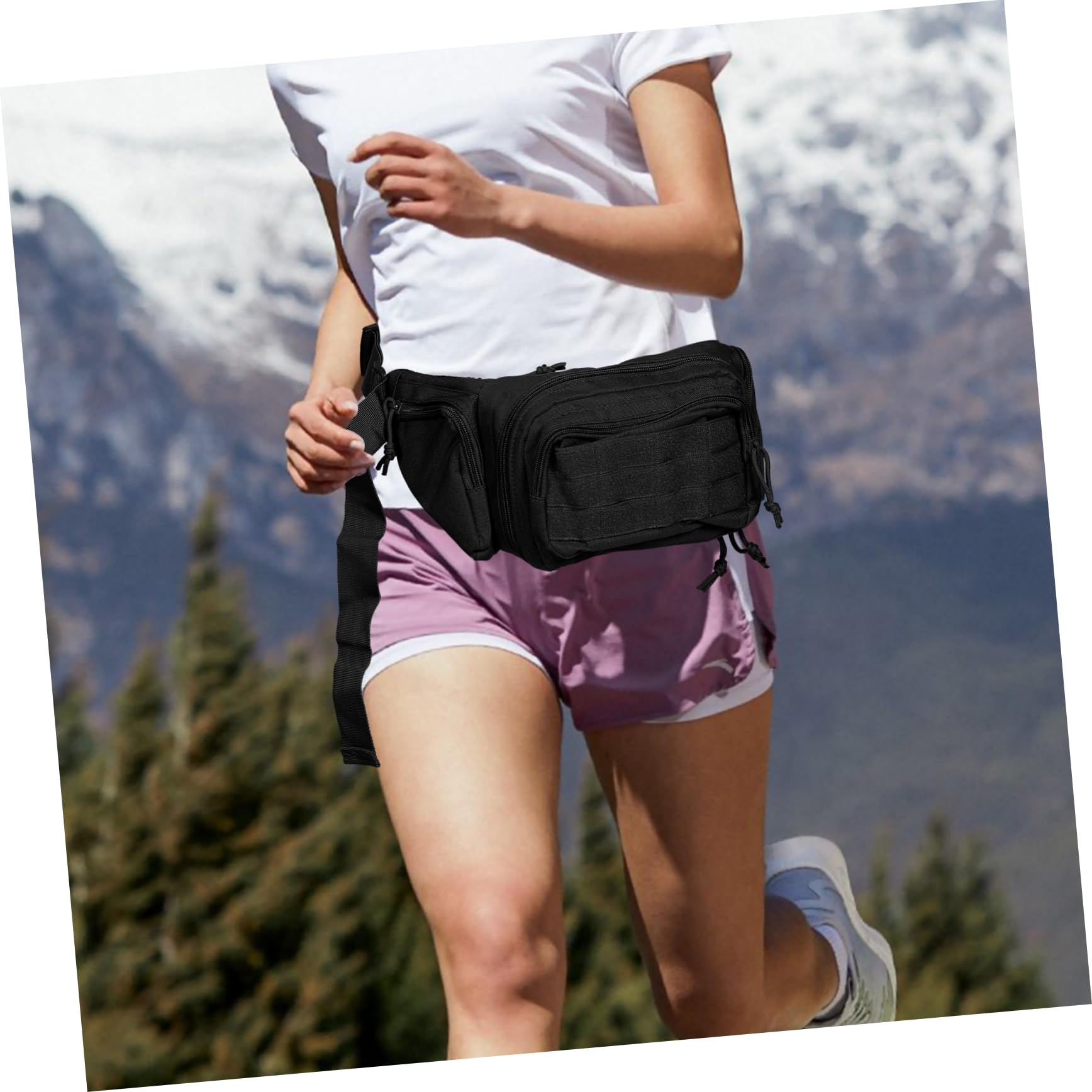 TOYANDONA Riñonera Multifuncional para Exteriores Riñonera para Senderismo para Correr Bolsa De Agua Multifuncional Bolsa para Teléfono para Correr