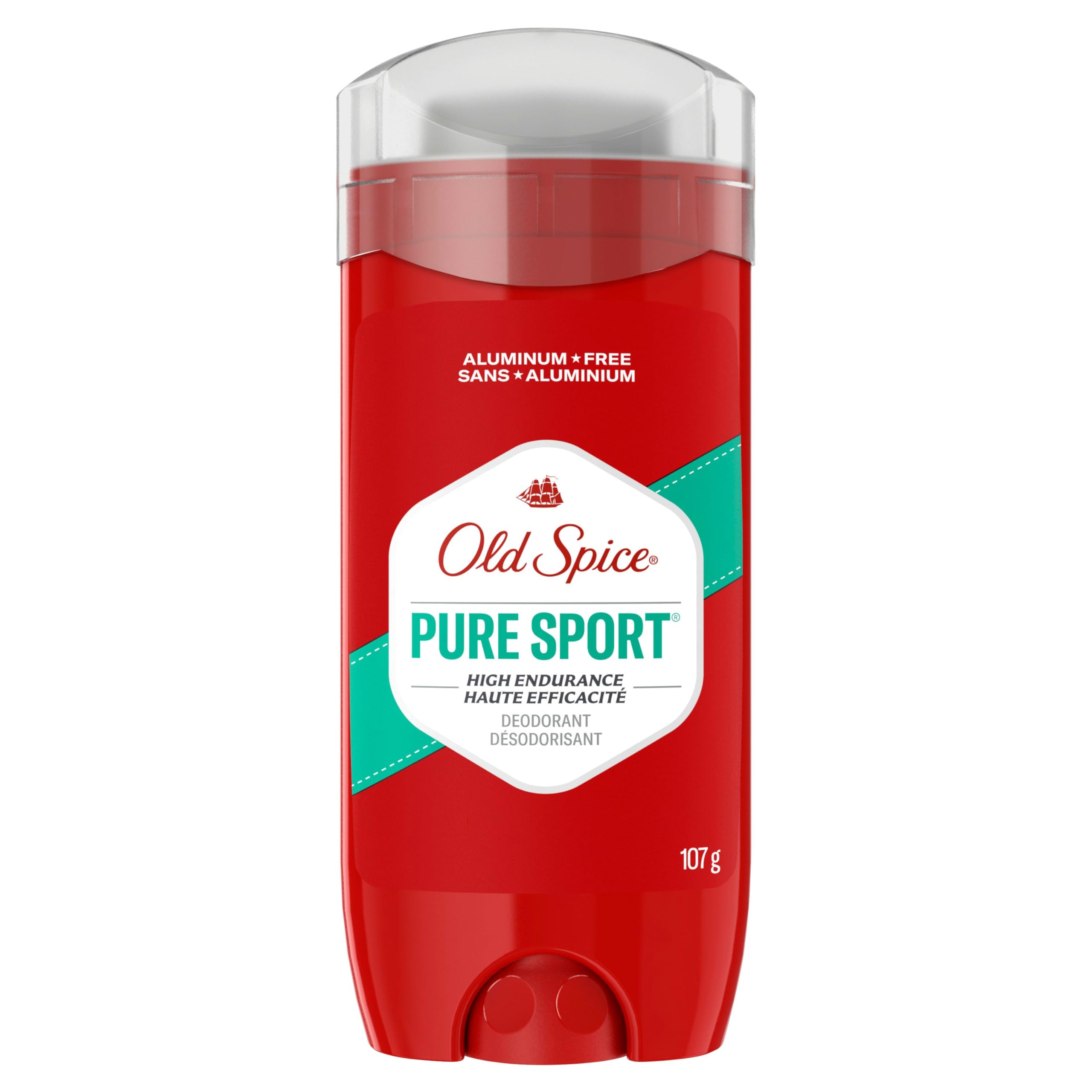 Old Spice High Endurance Deodorant for Men, Aluminum Free, Pure