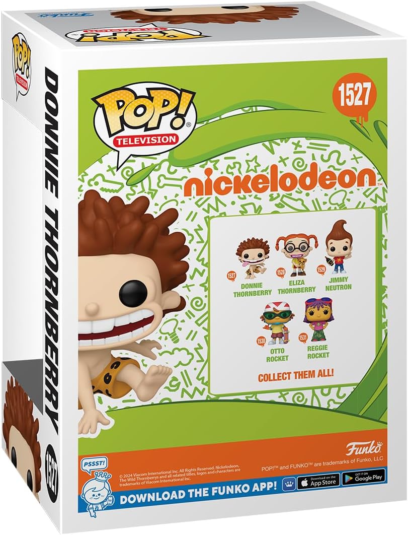 Funko POP! TV: Nick Rewind - Donnie Thornberry - Nickelodeon Slime - Collectable Vinyl Figure - Gift Idea - Official Merchandise - for Kids & Adults - Ad Icons Fans - Model Figure for Collectors
