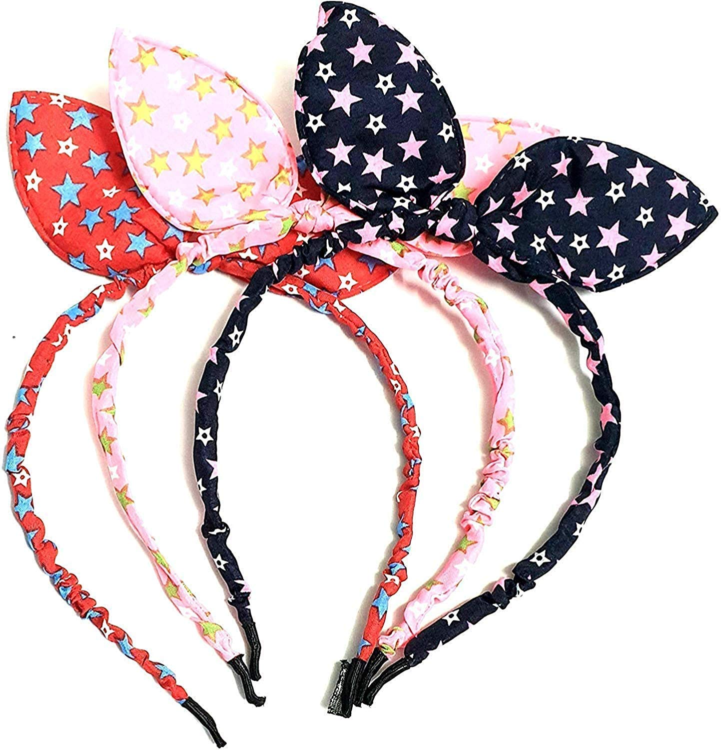 MOOLYAVAAN Products Hair Accessories Stylish Cute Soft Rabbit Bunny Ears Headband Hairband Headwear Hair-lace Party Makeup Tool Hairband for Girls/Kids and Women (PACK OF 6) (B08X2NL8VM) Amazon Price History, Amazon Price Tracker
