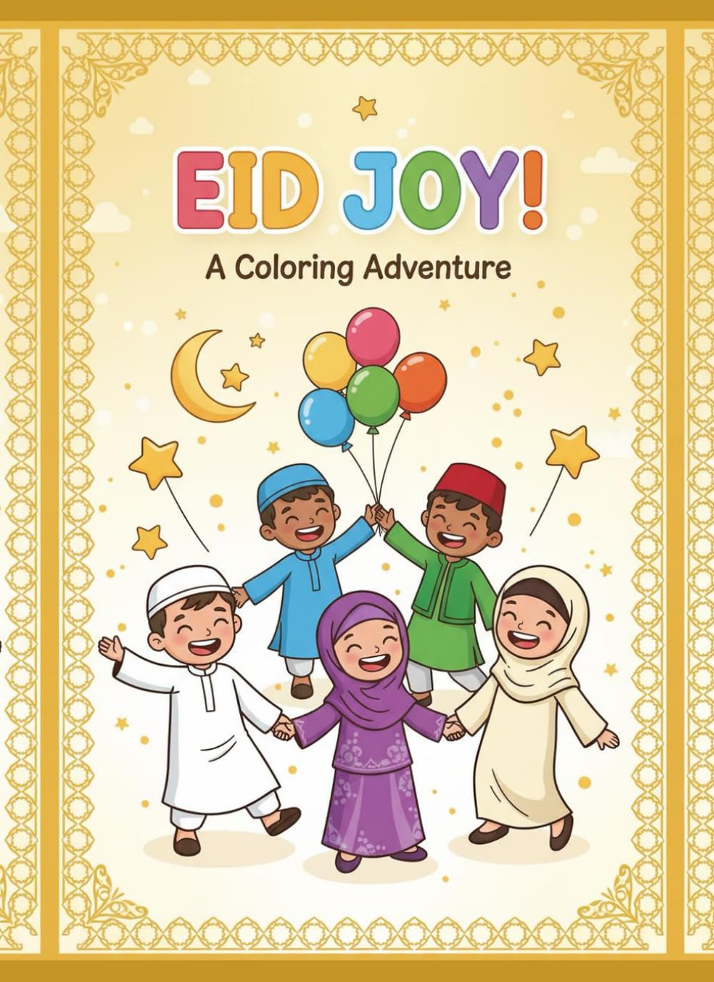 EID JOY!: A Coloring Adventure (Wonderful Culture Coloring Book Series)