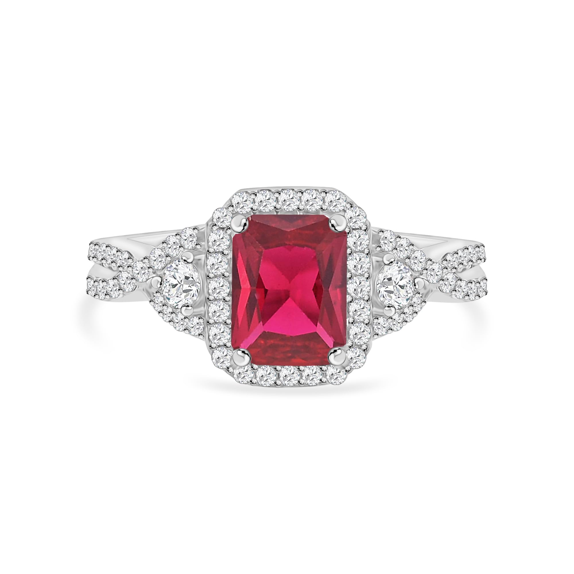 Ornate Jewels 925 Silver Red Ruby American Diamonds Solitaire Octagon Shape Ring for Women and Girls | With Certificate of Authenticity & 925 Stamp | Life-time Warranty* (B09RWV76PJ) Amazon Price History, Amazon Price Tracker