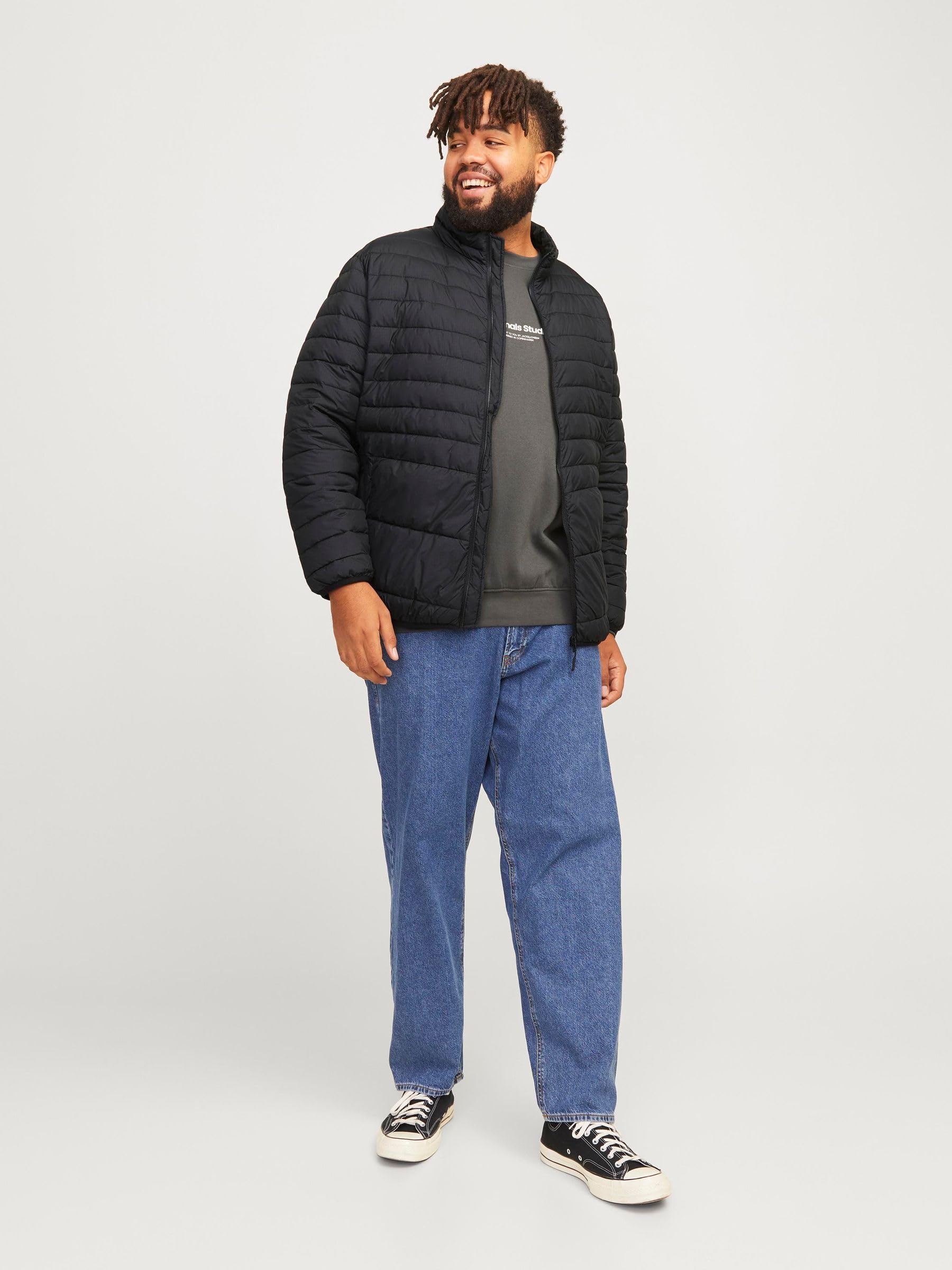 JACK & JONES State Packable Puffer Collar Plus Chaqueta Hombre