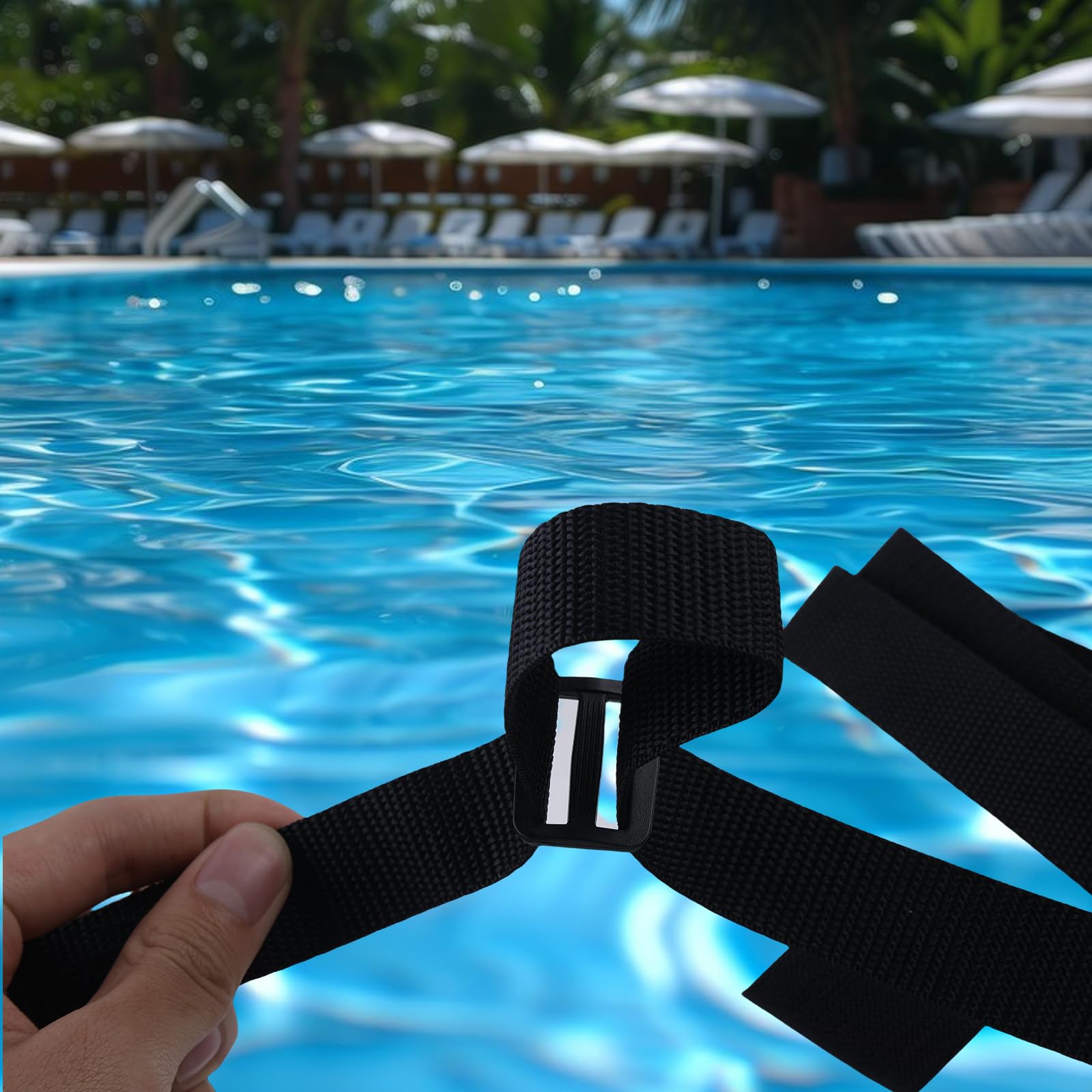 Kit De Fixation Pour Bâche Solaire De Piscine - 8 Sangles Pour Bache Solaire Kit De Sangles Pour Bache Solaire Fixation Pour Enrouleur De Bache 98362790