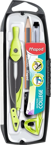MAPED Etui de 10 mines 2 mm pour Compas - 3