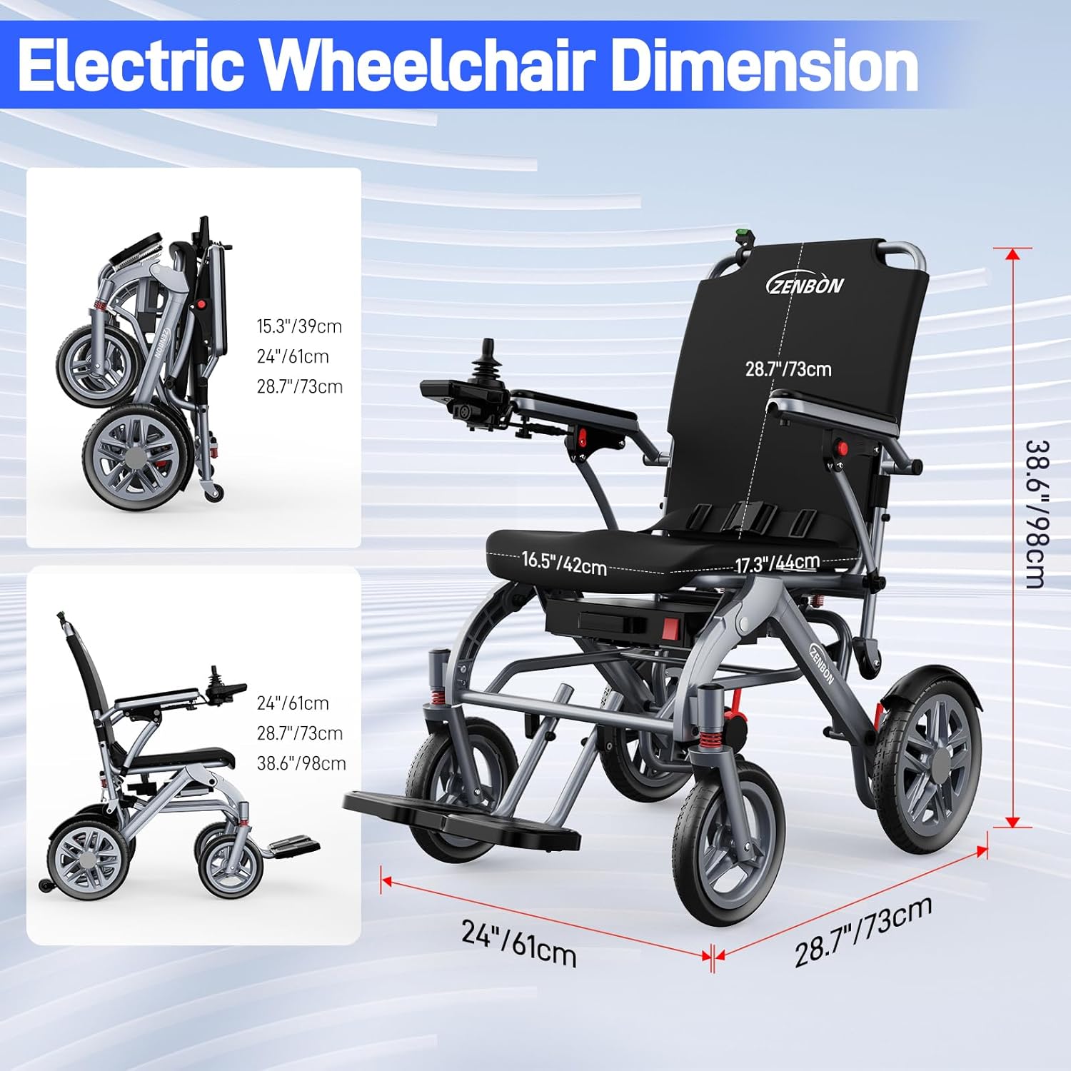 Electric Wheelchair Dimensions