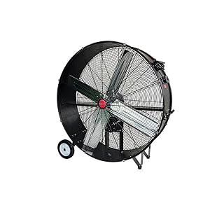 OEMTOOLS 41.99-Inch Belt Driven Barrel Fan