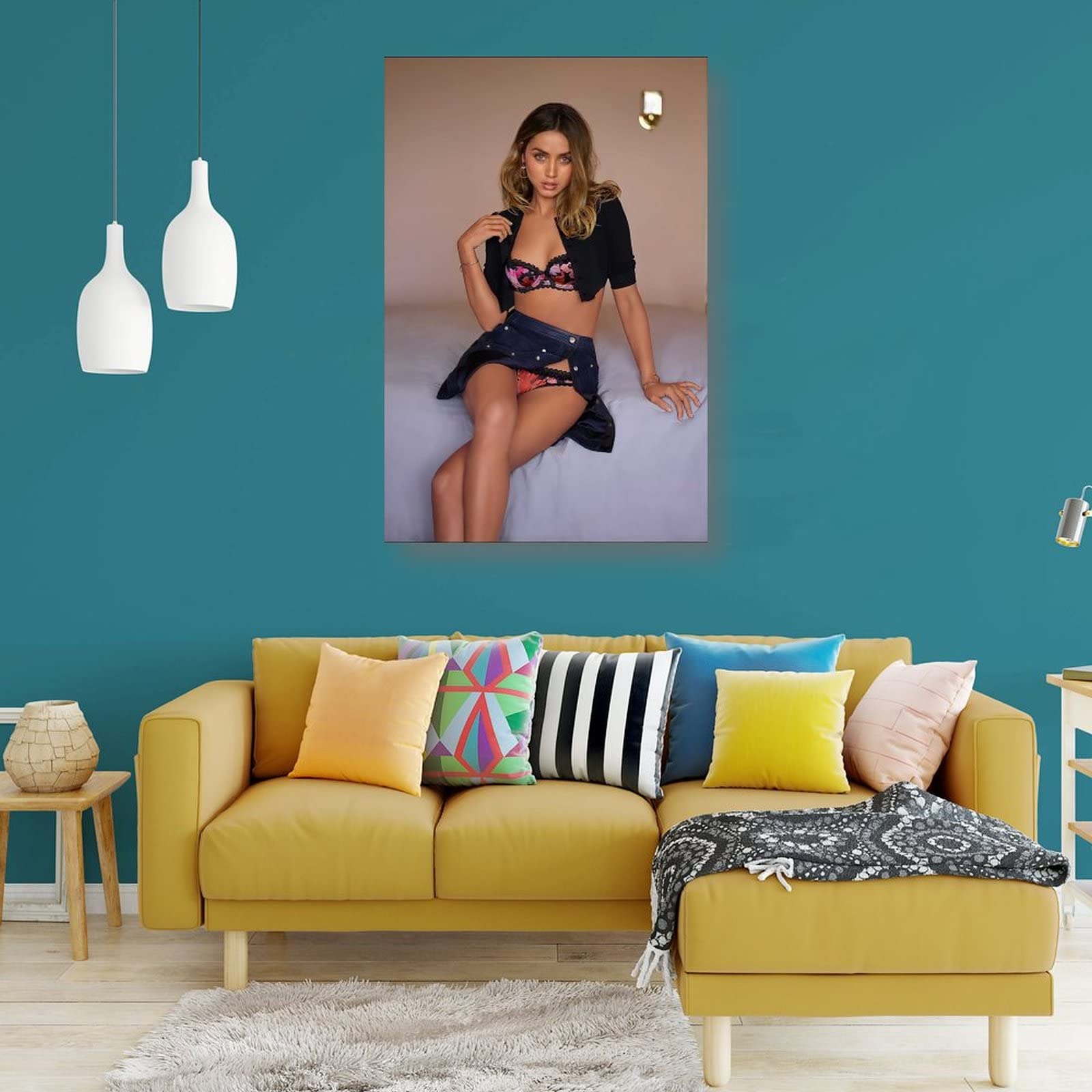 LINGJING Poster de l'actrice Ana de Armas (10) Décoration