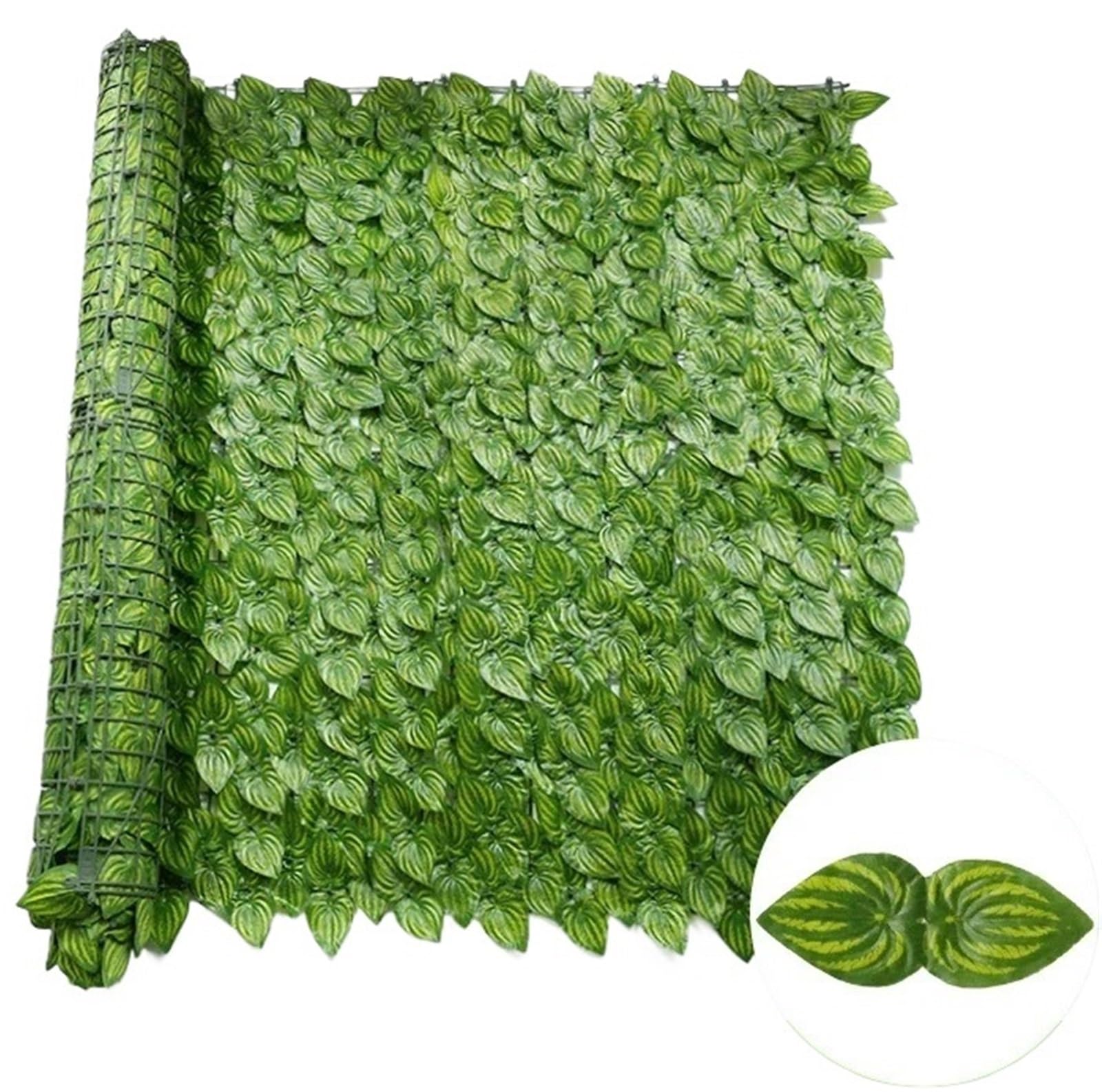Dunsby Wl-Cy-Xg Garden Screening For Home Outdoor Garden Balcony Decoration Fake Plant Artificial Ivy Hedge Green Leaf Fence Board Privacy(,50X300cm)
