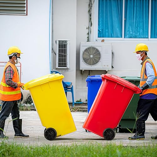 Miniatura 4 de Reemplazo de ruedas para papelera de reciclaje: Ruedas de repuesto para basureros Ruedas de repuesto para basureros