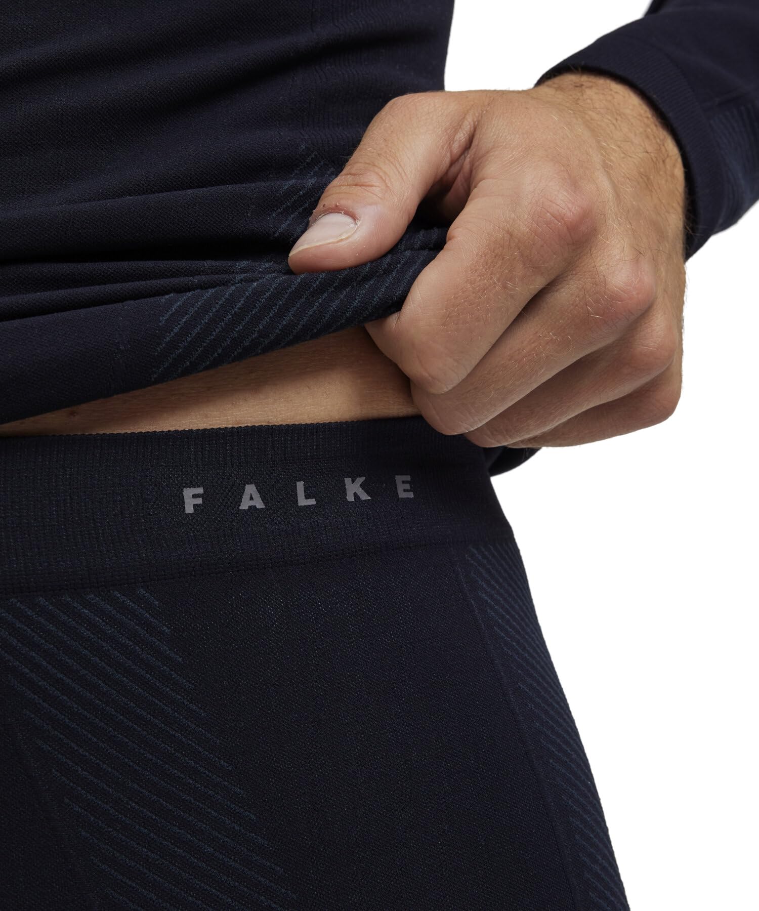 FALKE uomo Warm Long calzamaglia sportiva tecnica per temperature da miti | termoregolazione per temperature da calde a fredde
