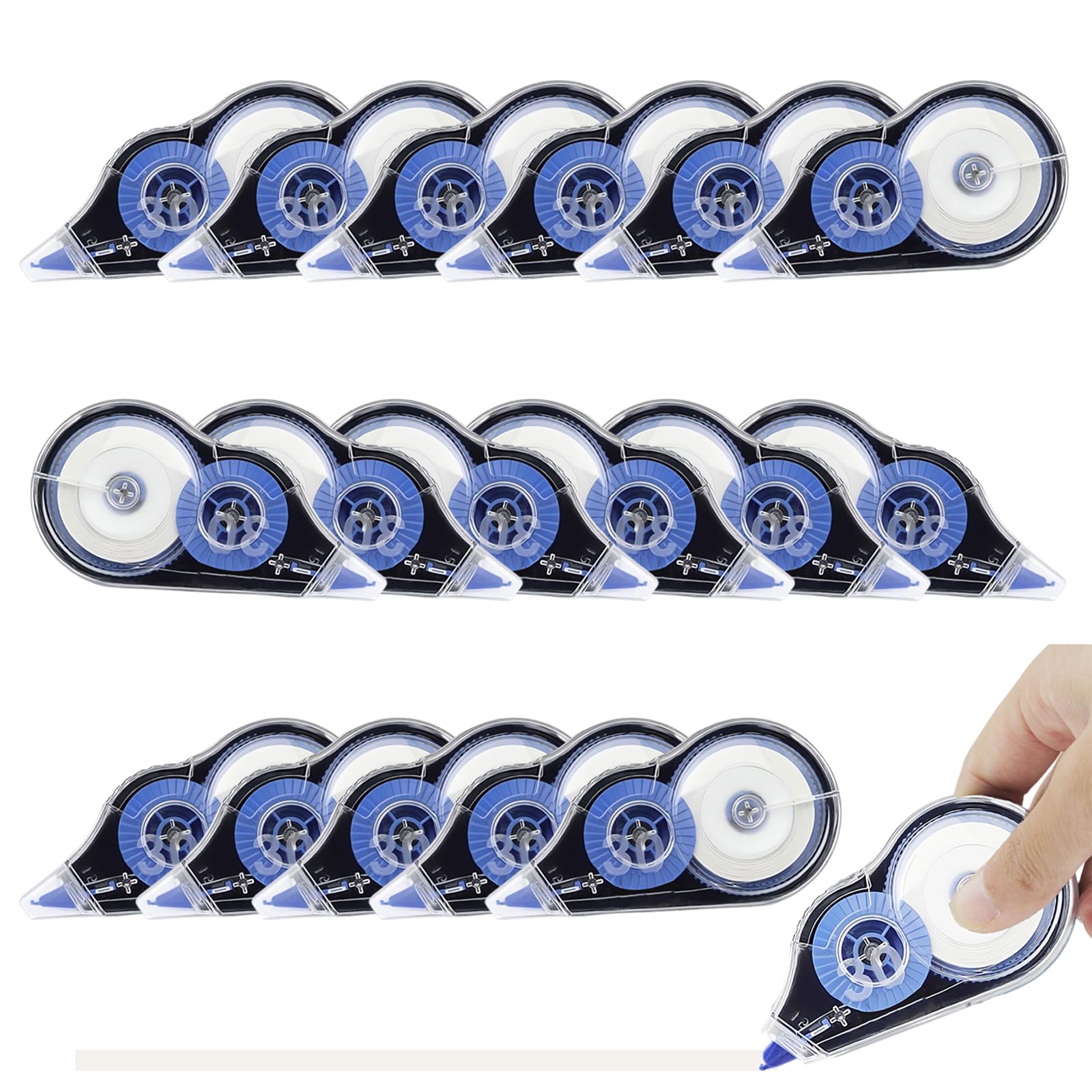 12 PCS Rubans Correcteurs 12m X 5 Mm Souris Correcteur Avec