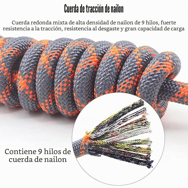 Foto 5 de 8 de Correa corta para perro, correas elásticas de nailon