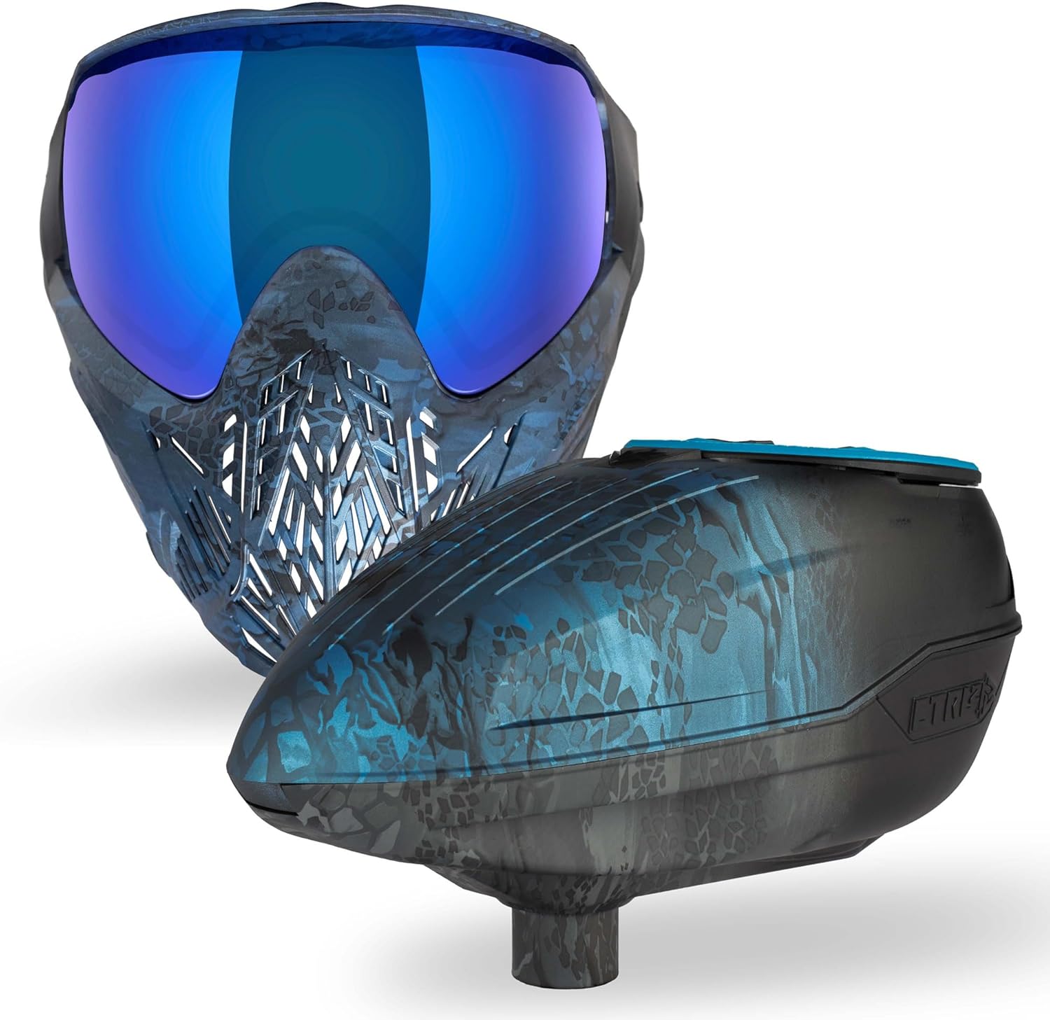 CMD & CTRL2 Killer Combo Goggle + Loader - Ice Black Highlander