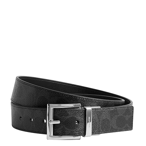 COACH 38MM CTS Rev Dress Harness Belt in Signature