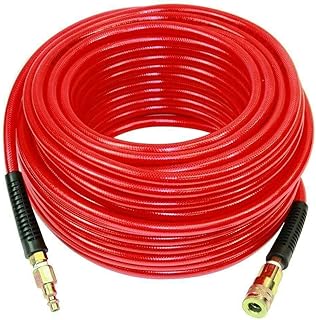 TimmyHouse 1/4 Inch Lightweight PVC Air Hose Flexible Airhose