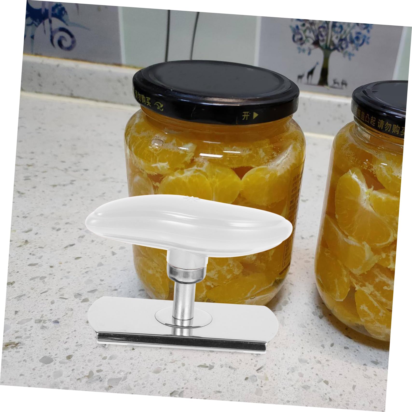 Amosfun 5St Dosenöffner aus Edelstahl Glasöffner Anleitung Stecker Werkzeug flaschenöffner bottle opener stopfpilz plastikwanne kann Zubehör kompakter Dosenöffner Rostfreier Stahl