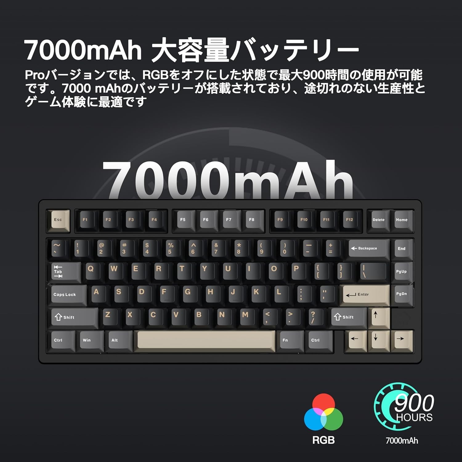 Amazon | Rainy 75 Pro カスタムメカニカルキーボード/雨打ち打鍵音
