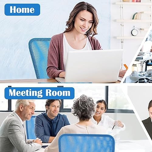 Miniatura 6 de Better Choicet Silla de oficina ergonómica para computadora con lumbar ajustable, silla de escritorio sin brazos, giratoria de malla giratoria con