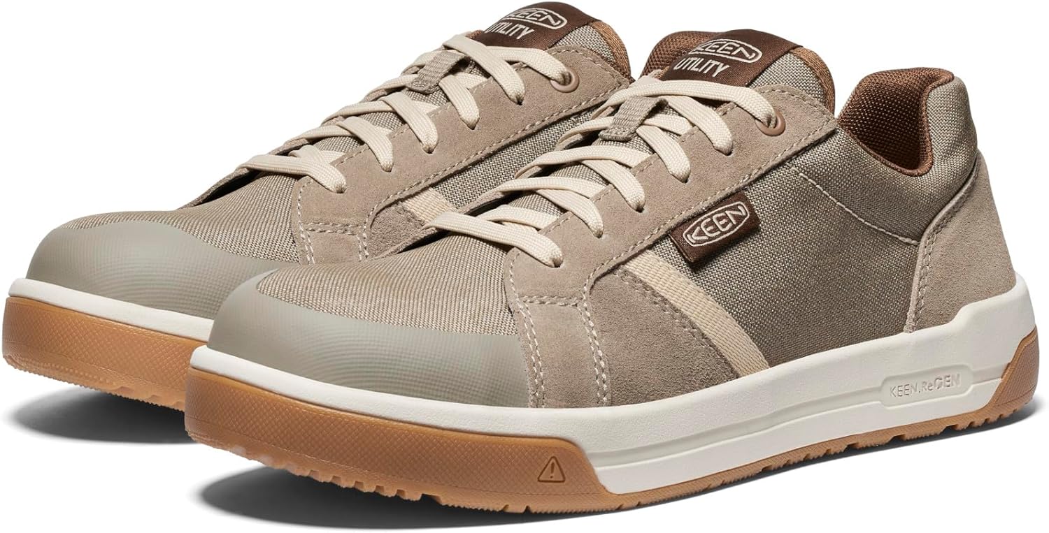 KEEN Utility Mens Keen Utility Men's Kenton Low Height Composite Toe Breathable Work Sneakers - Image 4