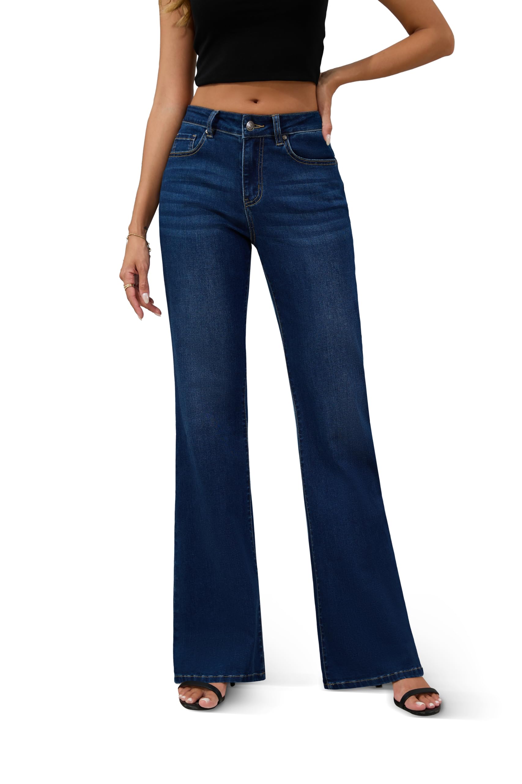 Flying Banana Bell Bottom Jeans