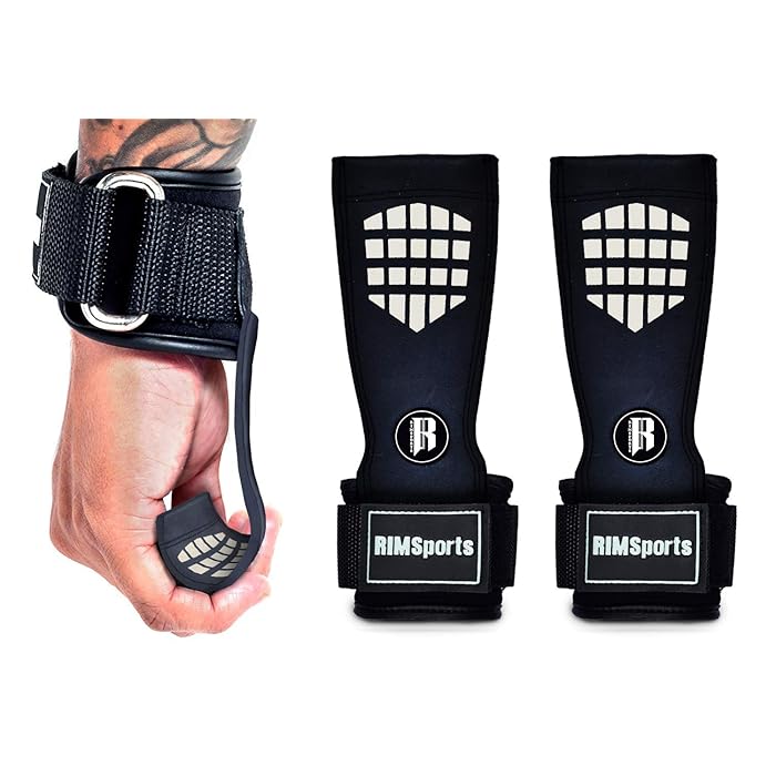 Buy RIMSports Lifting Grips for Weight Lifting Premium Weight Lifting