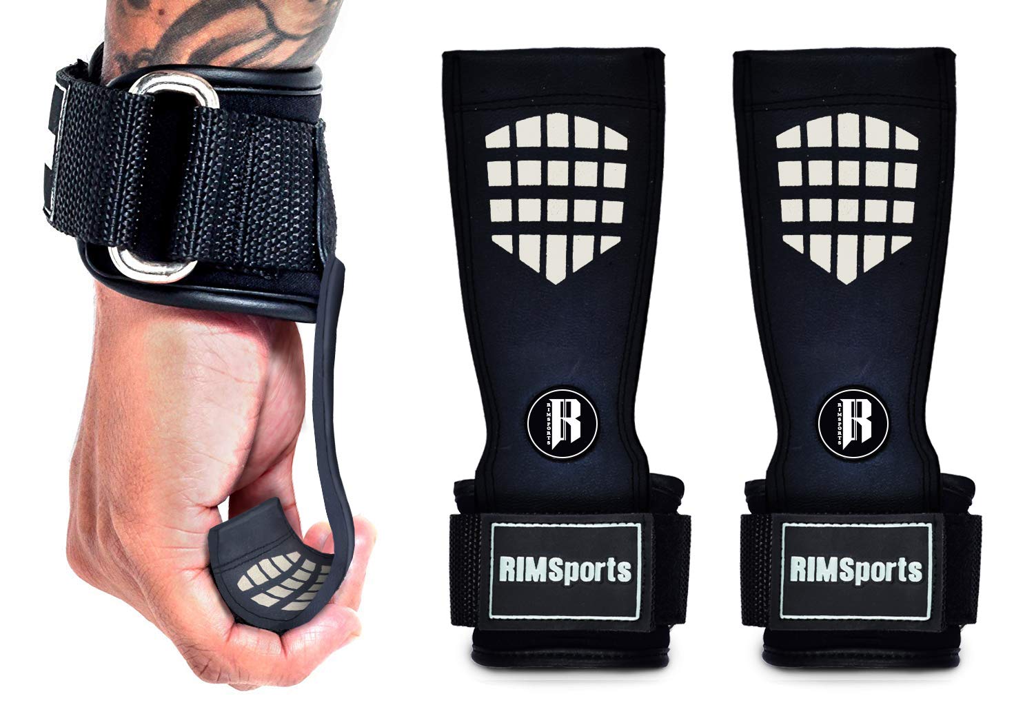 Buy RIMSports Lifting Grips for Weight Lifting Premium Weight Lifting