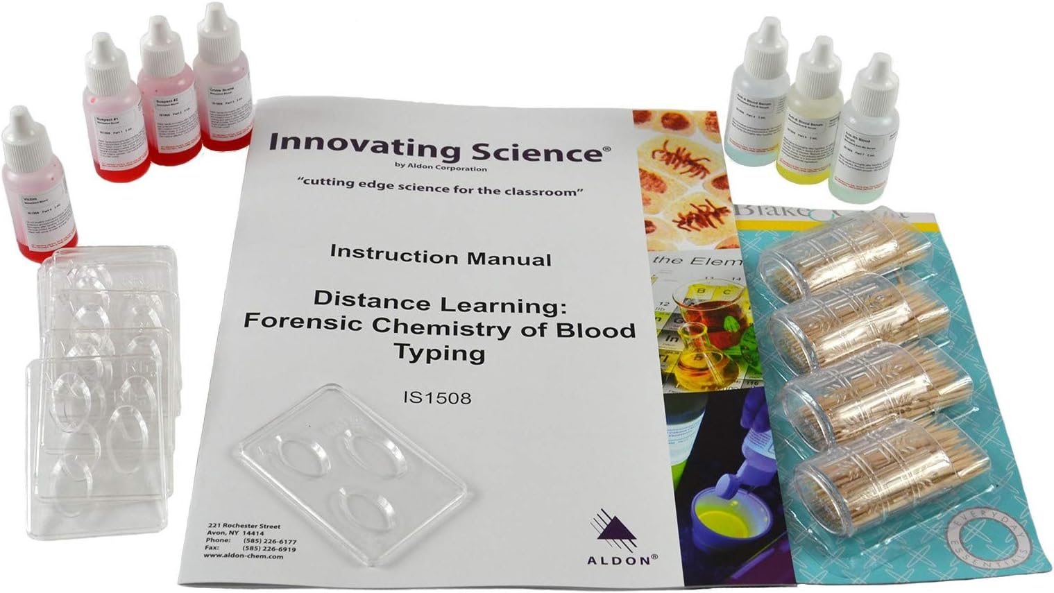 Forensic Chemistry of Blood Typing: Identifying and Classifying Blood - Distance Learning Kit - Innovating Science